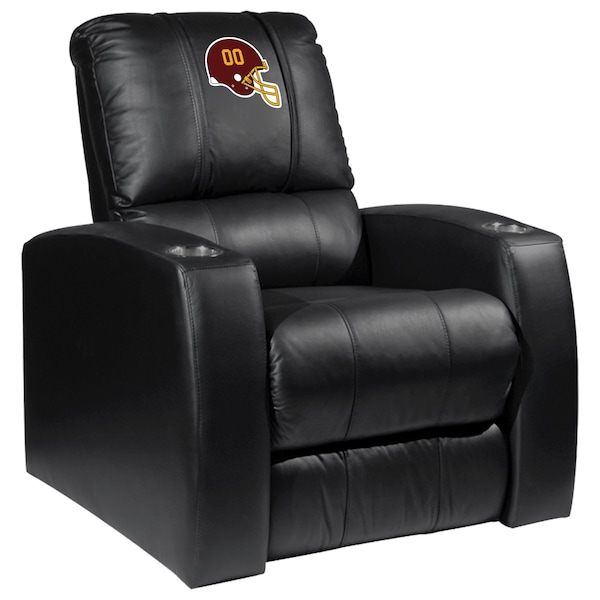 Dreamseat Home Theater Recliner with Washington Football Team Helmet Logo XZ418301RHTCDBLK-PSNFL21057 - main